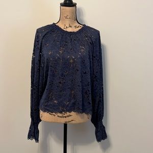 Free People lace top